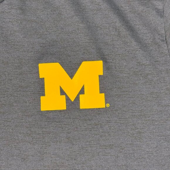 Nike mens Michigan tee size XXL navy blue and yellow wolverines - Picture 6 of 9